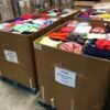 clothing liquidation pallets