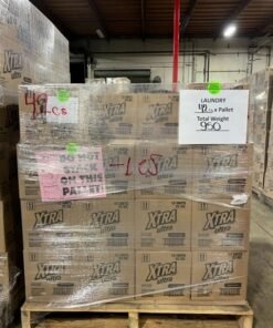 pallet of laundry detergent for sale